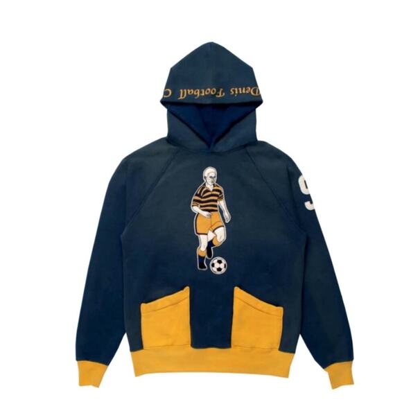 Brand New with Tags (NWT) – Samuel Zelig St Denis FC Hoodie M – Vintage Navy - Picture 11 of 16